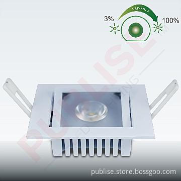CE RoHS CREE MKR Dimmable LED Downlights 9W with own R&D driver